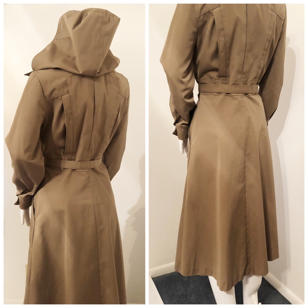 🌈 SOLD Vintage Weather Wise Trench Coat 🧥 XS - Picture 7 of 8